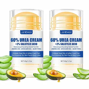 Стик-бальзам для пяток Aloe Fragrance Cracked Heel Stick Balm от трещин и мозолей 2 шт. - Фото 1