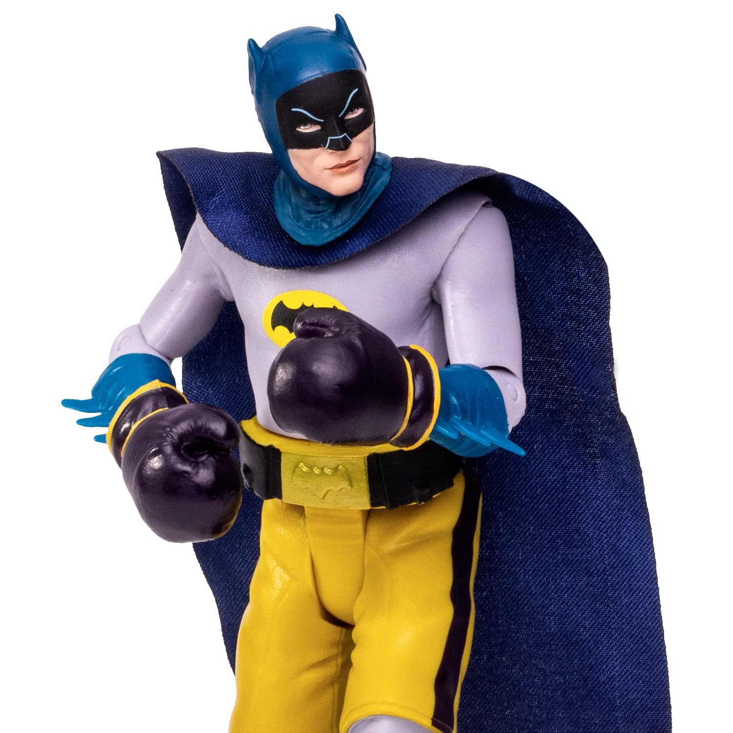 Фігурка Ретро McFarlane Batman 66 Batman в Боксерських Рукавичках 15 см, Різнокольоровий, фото №3