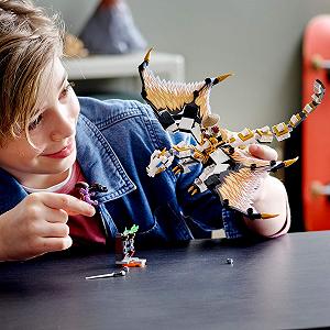 Набір для побудови з блоків Lego Ninjago Wu's Battle Dragon 71718 321 деталей synthetic.ua - Фото 1