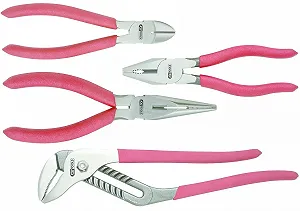 Набор плоскогубцев KS Tools CLASSIC 4 шт., 165-256 мм synthetic.ua - Фото 1