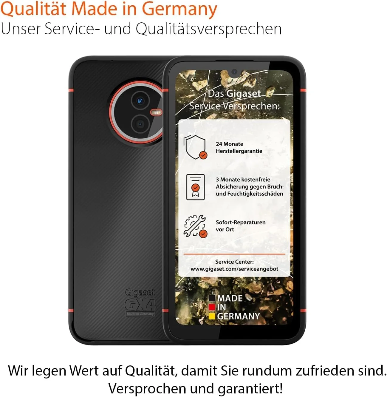Смартфон Gigaset GX4 PRO 4G IP68 Military Standard 6.1" 128GB 6GB RAM 48MP Black, фото №5