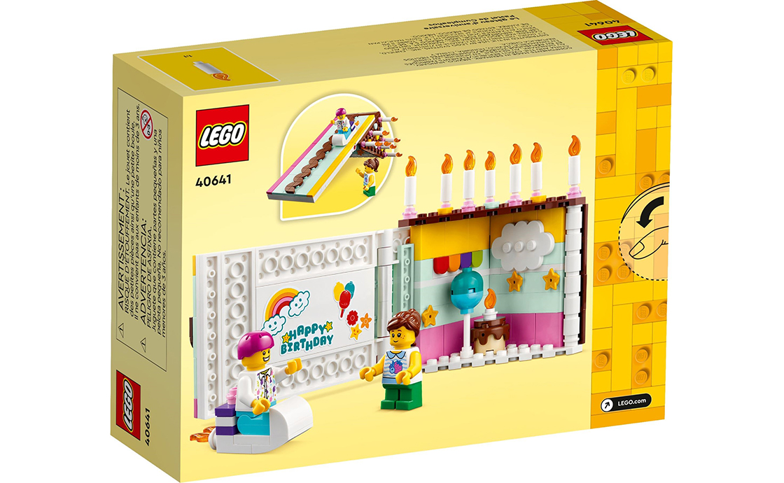 Детский конструктор LEGO Seasonal Праздничный торт (40641), фото №3