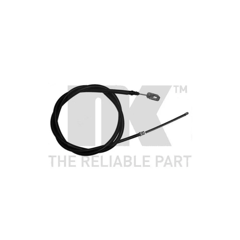 Трос стояночного тормоза NK 909923 правый, фото №1