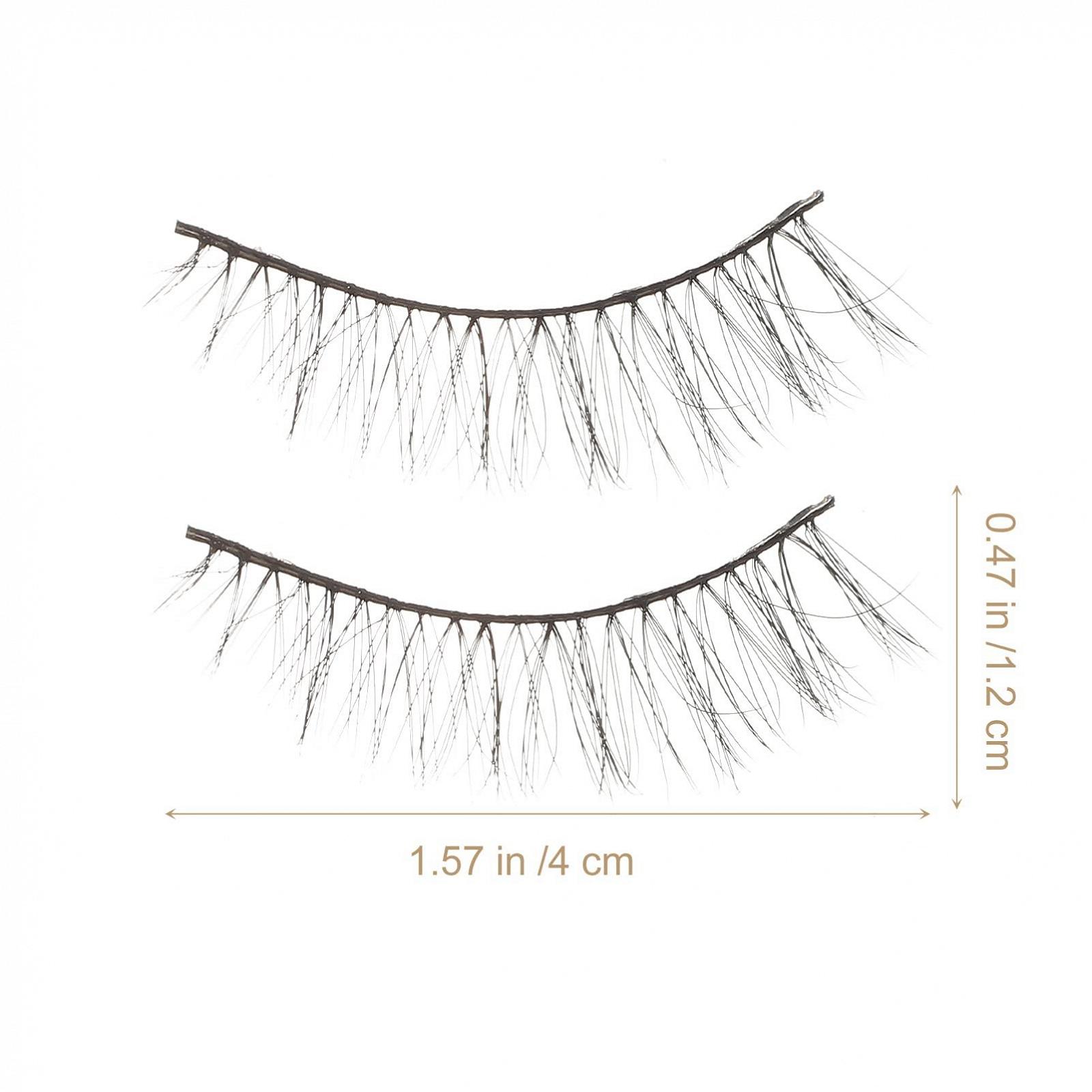 Макияж Angoily Short False Eyelashes Химическое Волокно 3D Comics 10 Пар, фото №2