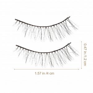 Макияж Angoily Short False Eyelashes Химическое Волокно 3D Comics 10 Пар synthetic.ua - Фото 1