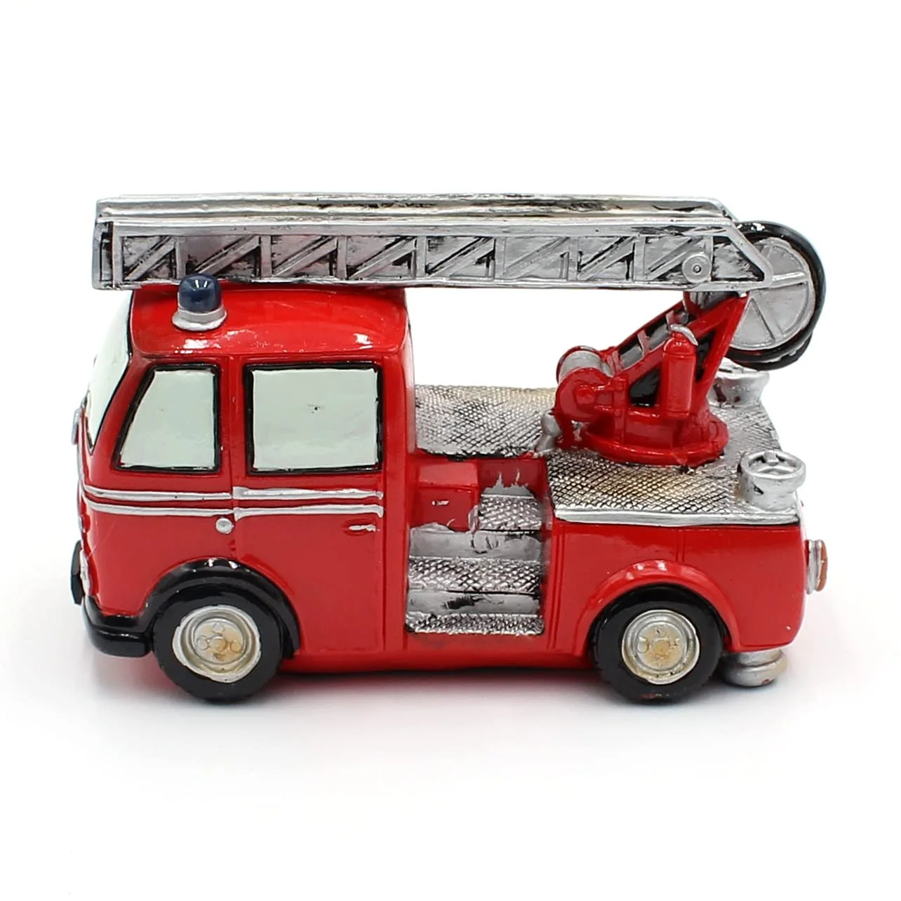 Скарбничка Dekohelden24 Пожежна машина Полірезин Червона 15 x 7 x 10 см, фото №3