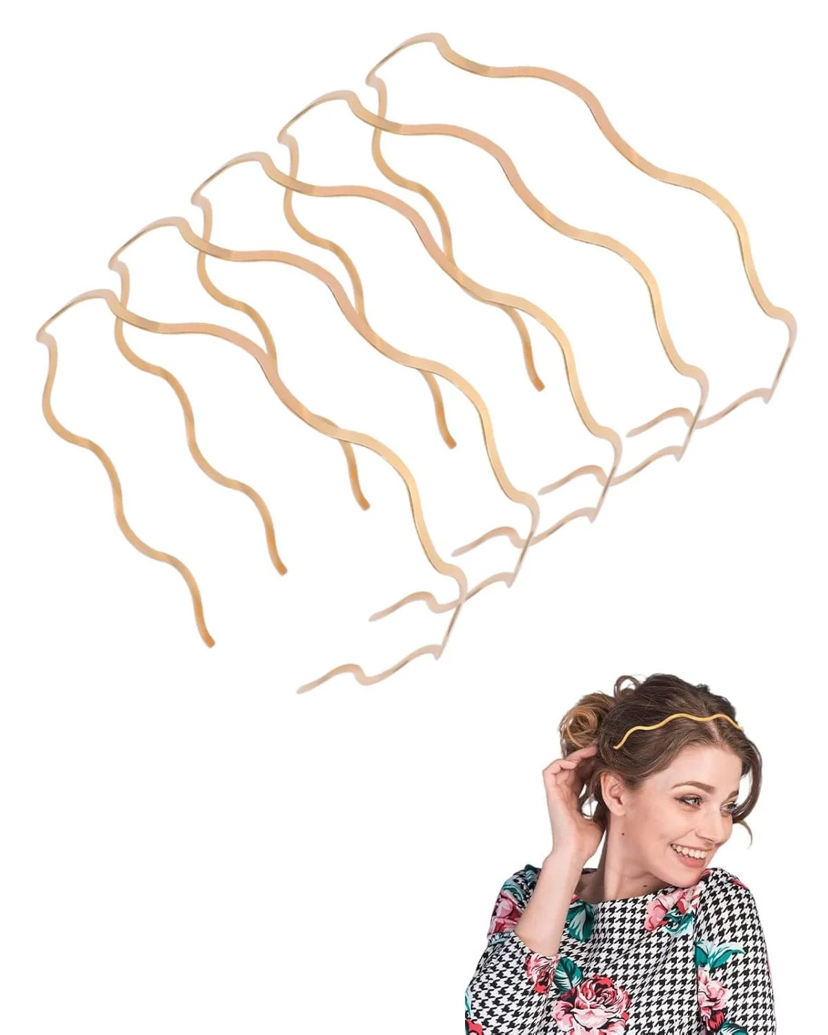 Обруч Метал Набір Аксесуарів для Волосся, фото №1