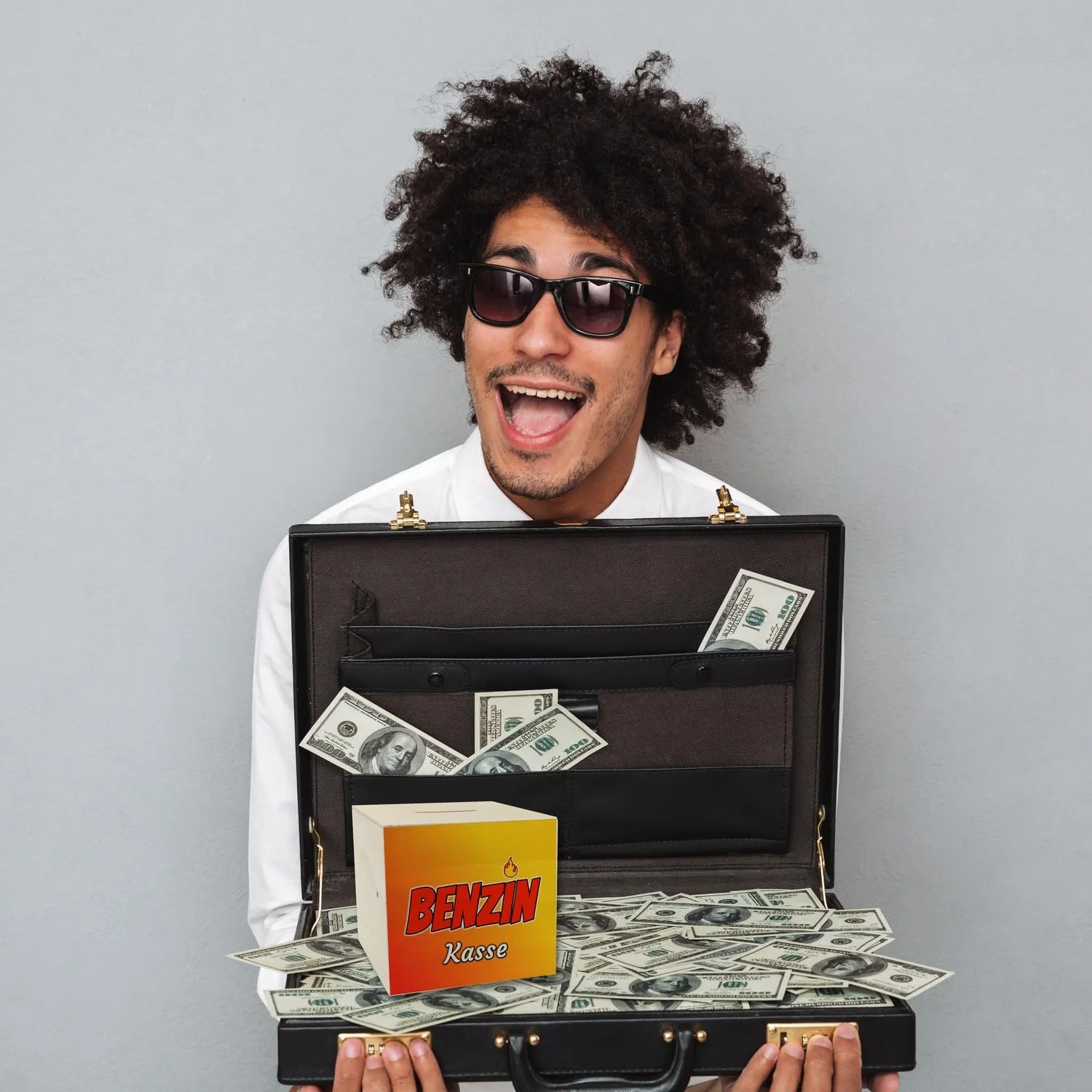 Скарбничка Petrol Bank Wood Petrol Diesel Driving Licence, фото №5