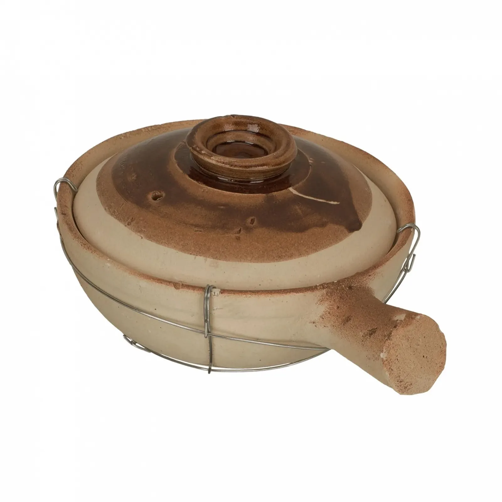 Кастрюля керамическая С ручкой Термостойкая, фото №1