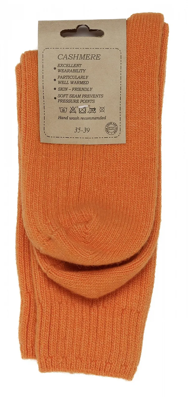 Женские носки из тонкого кашемира и мериносовой шерсти, очень мягкие, теплые, зимние, пушистые, средней длины, фото №2