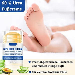 Крем-стик для ног Urea 60% с салициловой кислотой от мозолей и трещин 2 x 40 г synthetic.ua - Фото 1