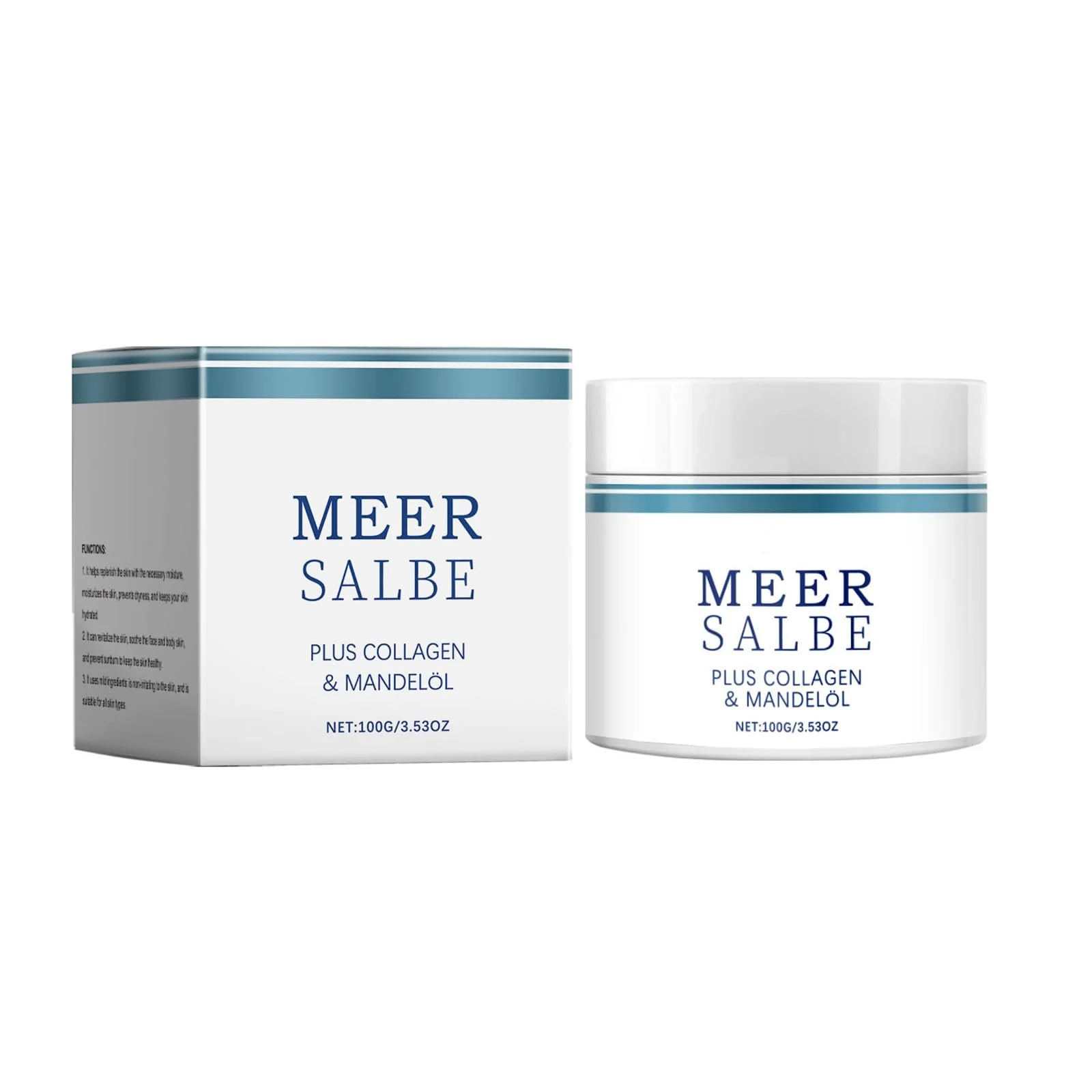 Мазь для нігтів Морська, 100 г, Зволожуюча Морська Мазь, фото №1