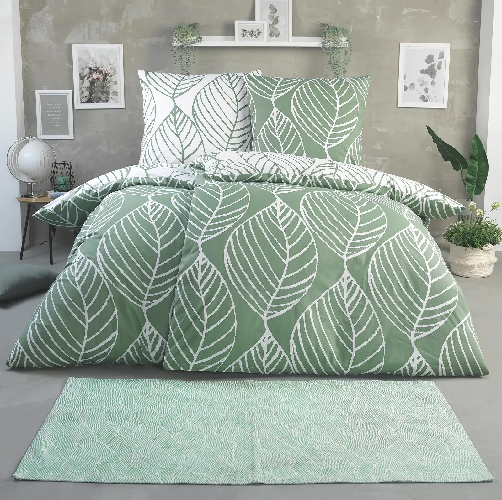 Комплект постельної білизни BaSaTex Renforcé Legolas 4 предмети 135 x 200 см 80 x 80 см 100% бавовна на блискавці, фото №5