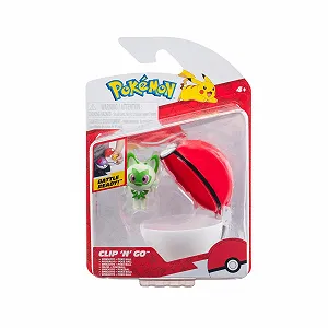 Ігрова фігурка Pokémon Clip'n'Go Poké Ball Felori and Pokéball PKW3629 5 см - Фото 1