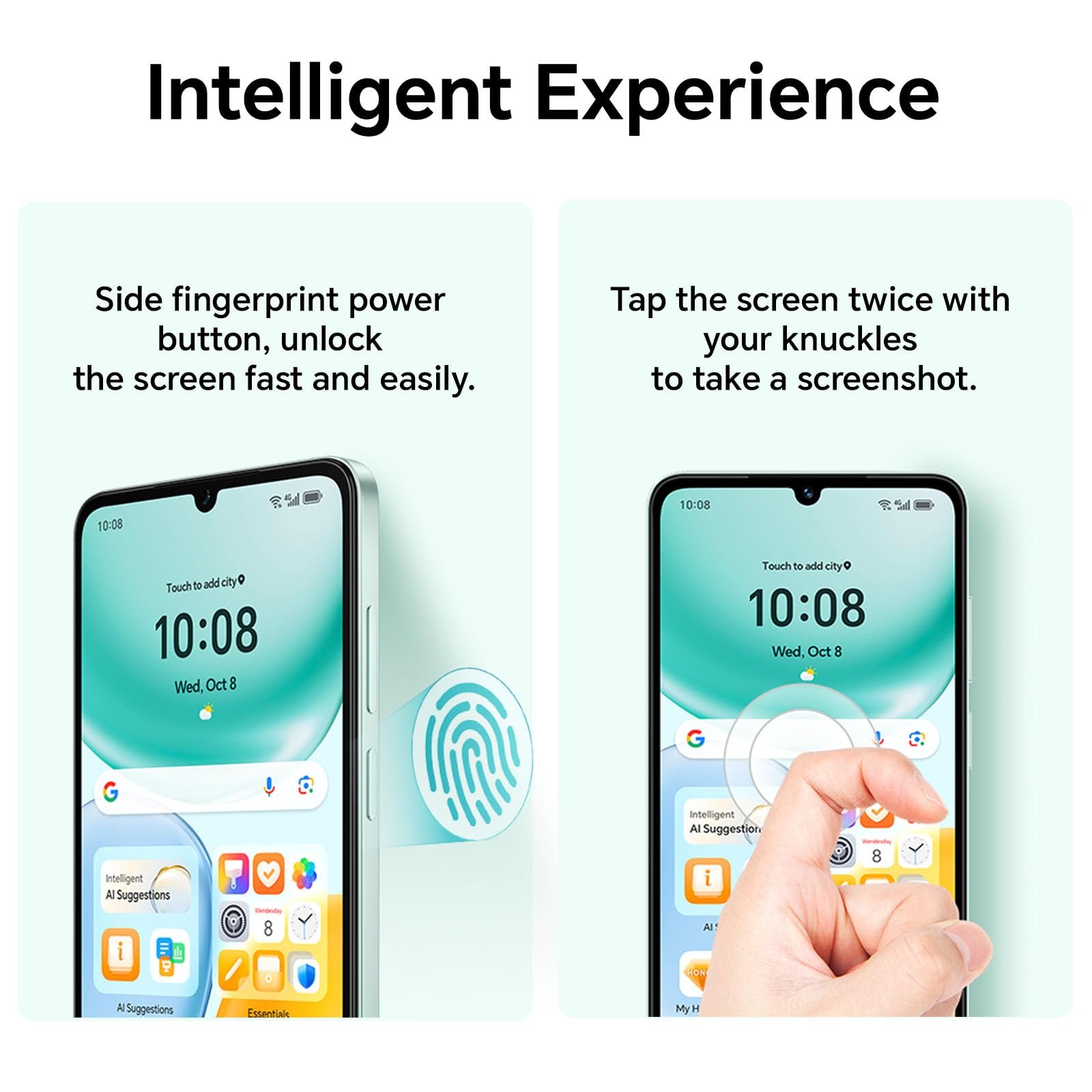 Смартфон HONOR X5c Plus Dual SIM 4G 4GB RAM 256GB ROM 6.74" 90Hz 50MP 5130mAh Android 15 Ocean Cyan, фото №7