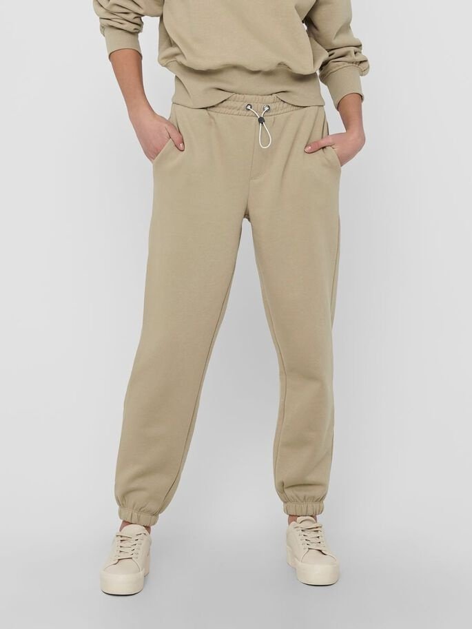 Штаны ONLY ONLGIA LONG PANTS SWT 15229729 Светло-коричневый M, фото №3