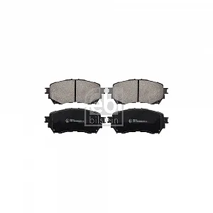 Комплект гальмівних колодок, дискове гальмо FEBI BILSTEIN 170297 для MAZDA передній міст synthetic.ua - Фото 1