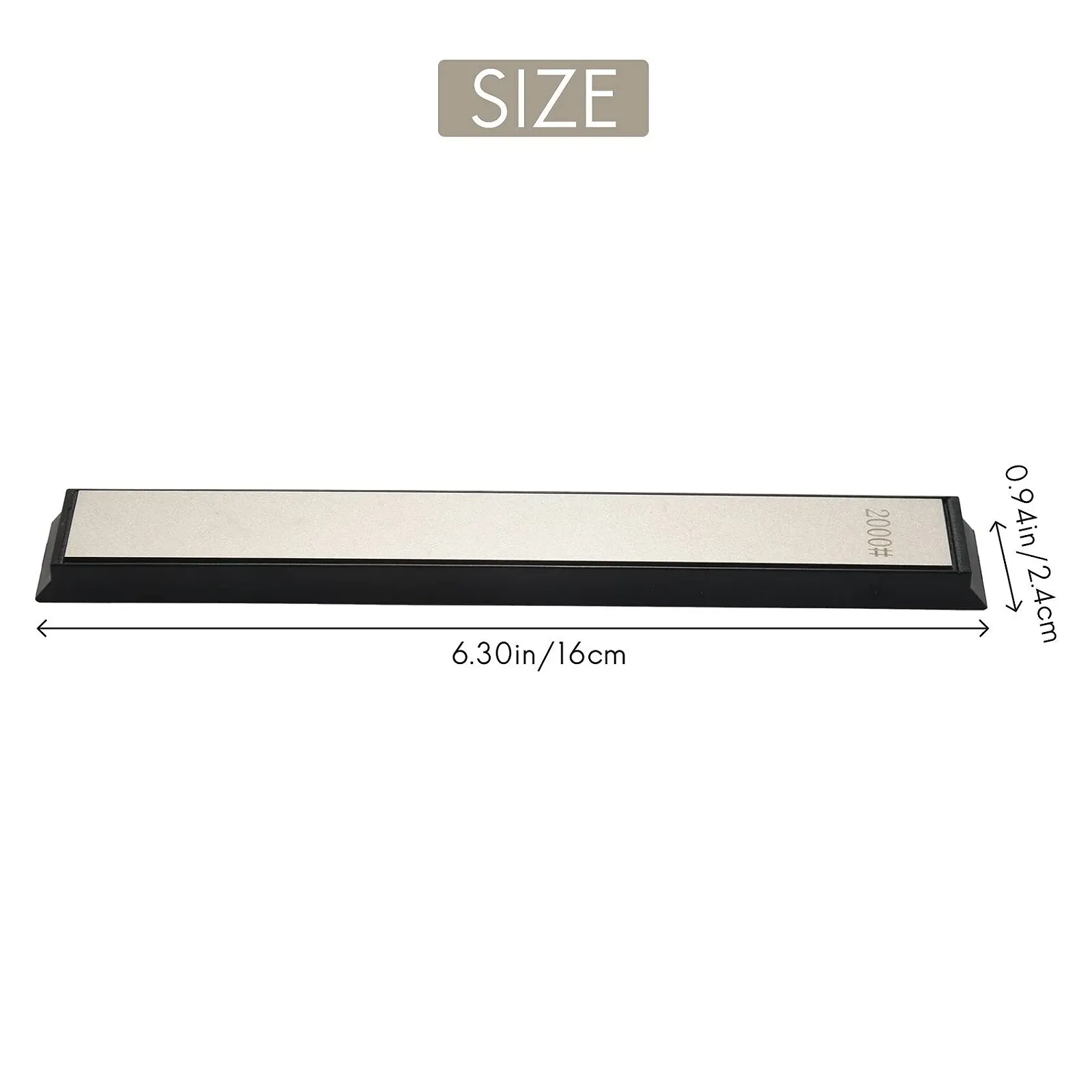 Набір алмазних точильних каменів 10 шт. 80-2000 грит, фото №4