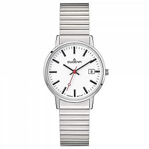 Купить Женские часы Dugena Moma Comfort кварцевые с эластичным ремешком и минеральным стеклом - Фото 1 Женские часы Dugena Moma Comfort кварцевые с эластичным ремешком и минеральным стеклом - Фото 1