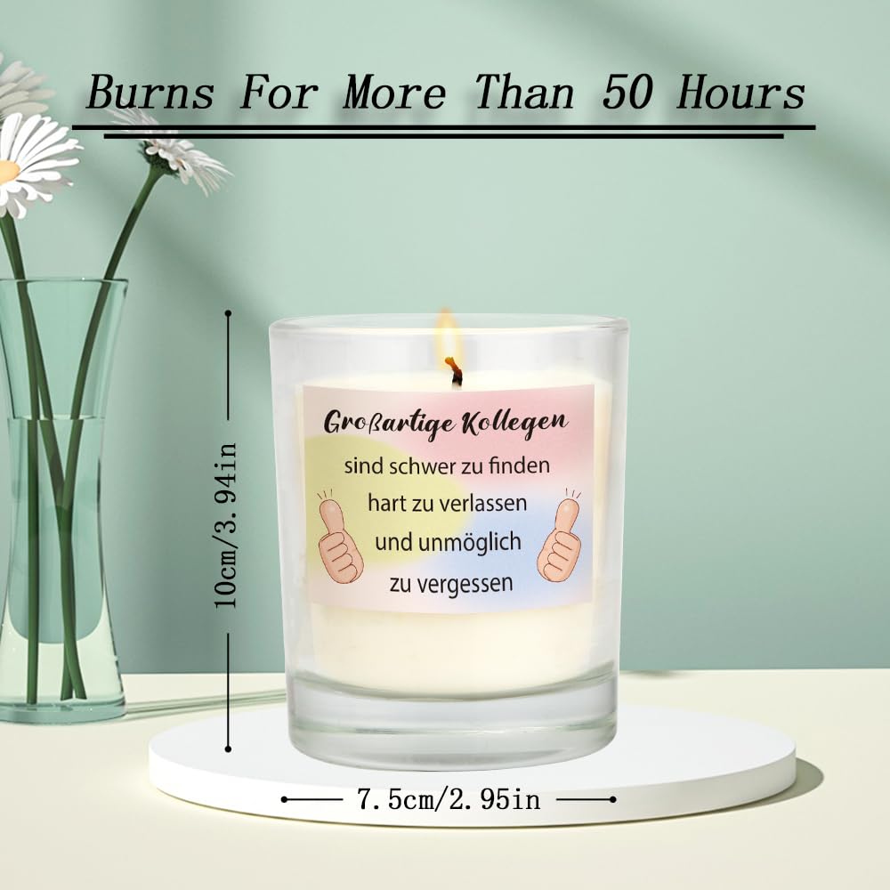 Свічка Scented Candles Farewell Colleague у склі, фото №3