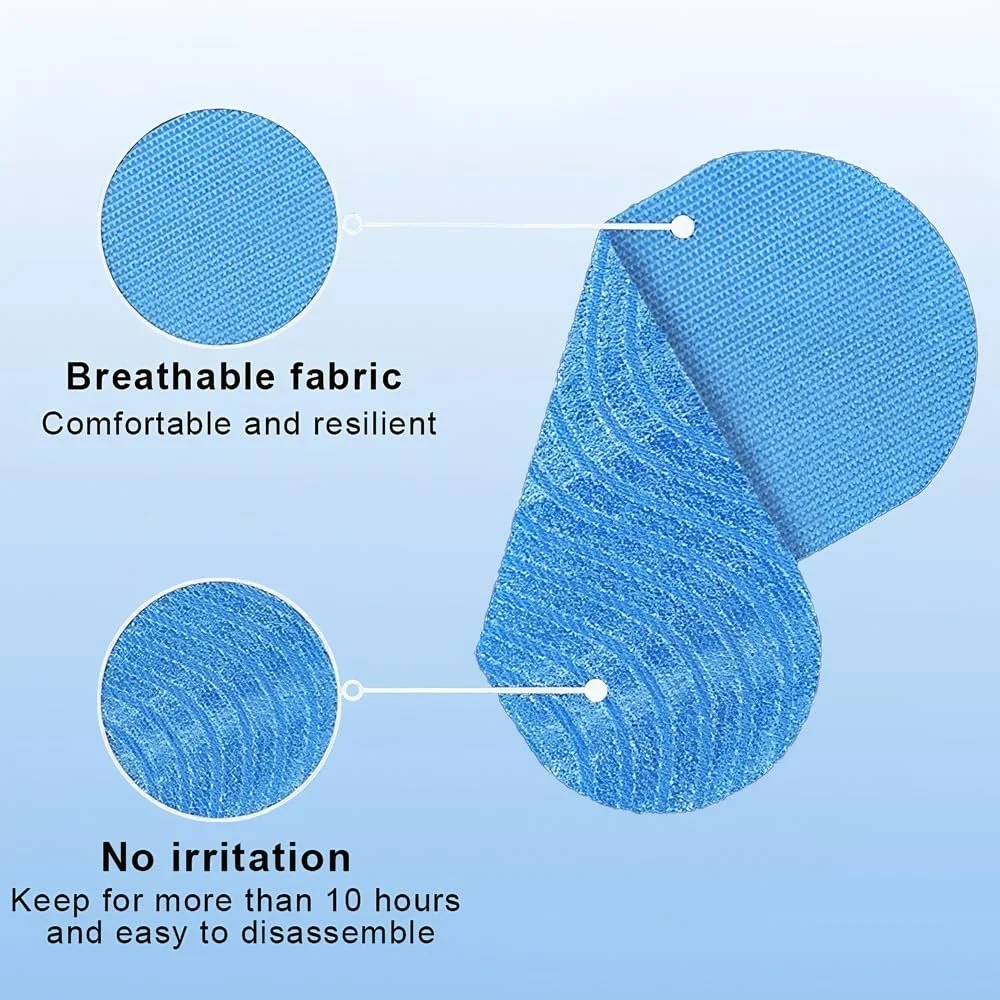 Смужки для сну 30 шт. Високоякісні від хропіння для носа для кращого сну, дихаючі та приємні для шкіри пластирі для носа, фото №3