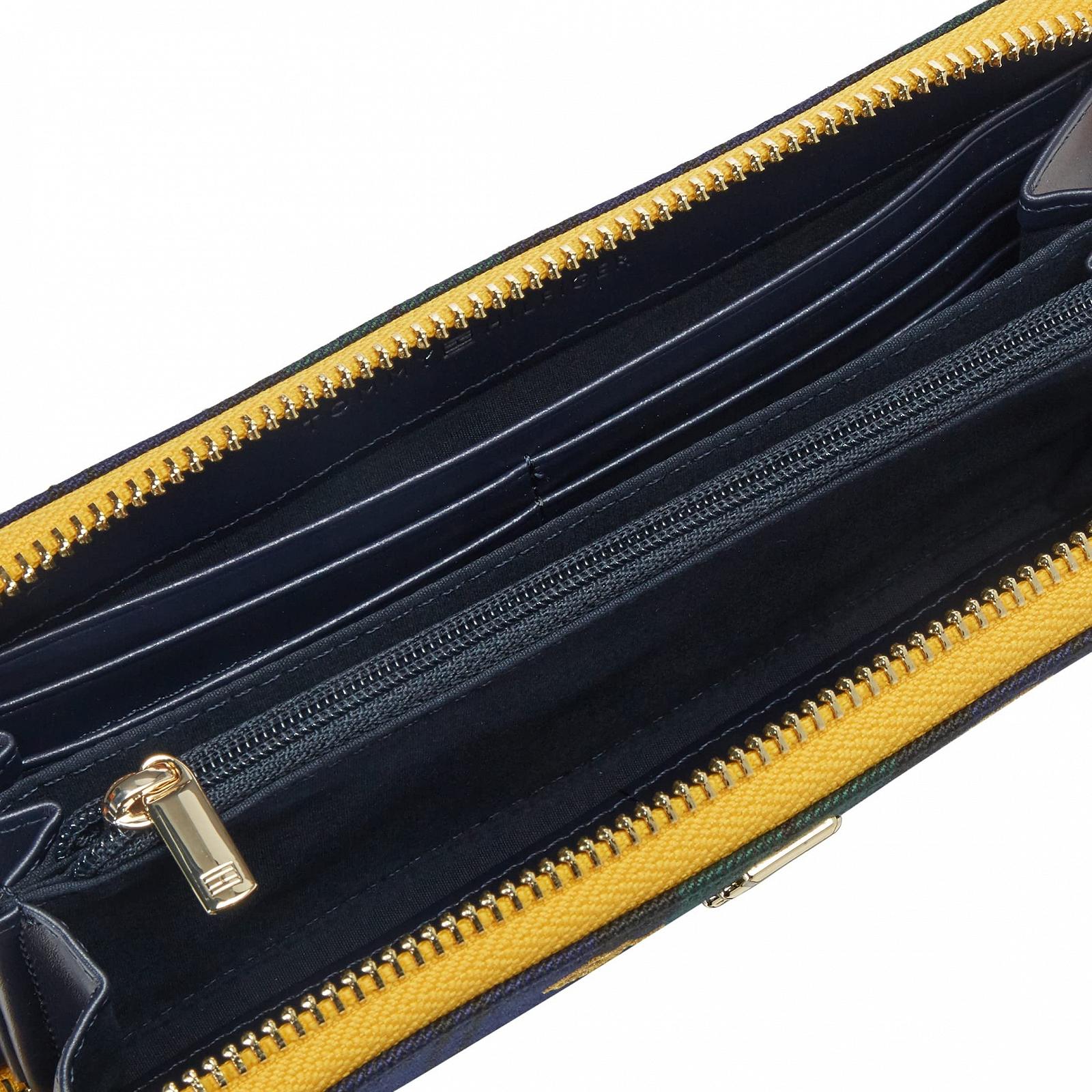 Великий гаманець Tommy Hilfiger з синім логотипом AW0AW14341, фото №5