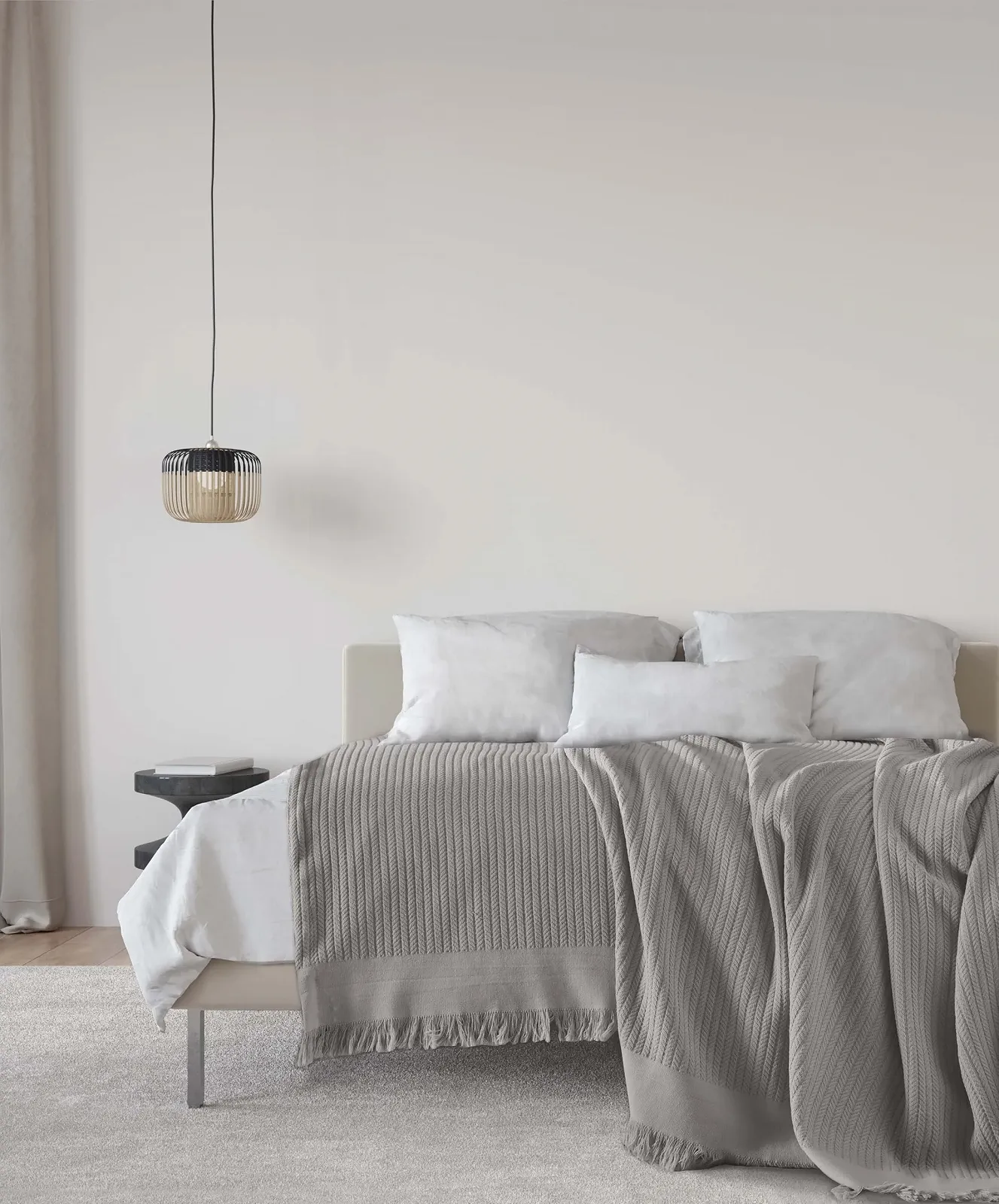 Покрывало ADDSOUL Cairo 170 x 220 см Пике Комплект Одеяло Oeko Tex 100% Хлопок Песочный, фото №1