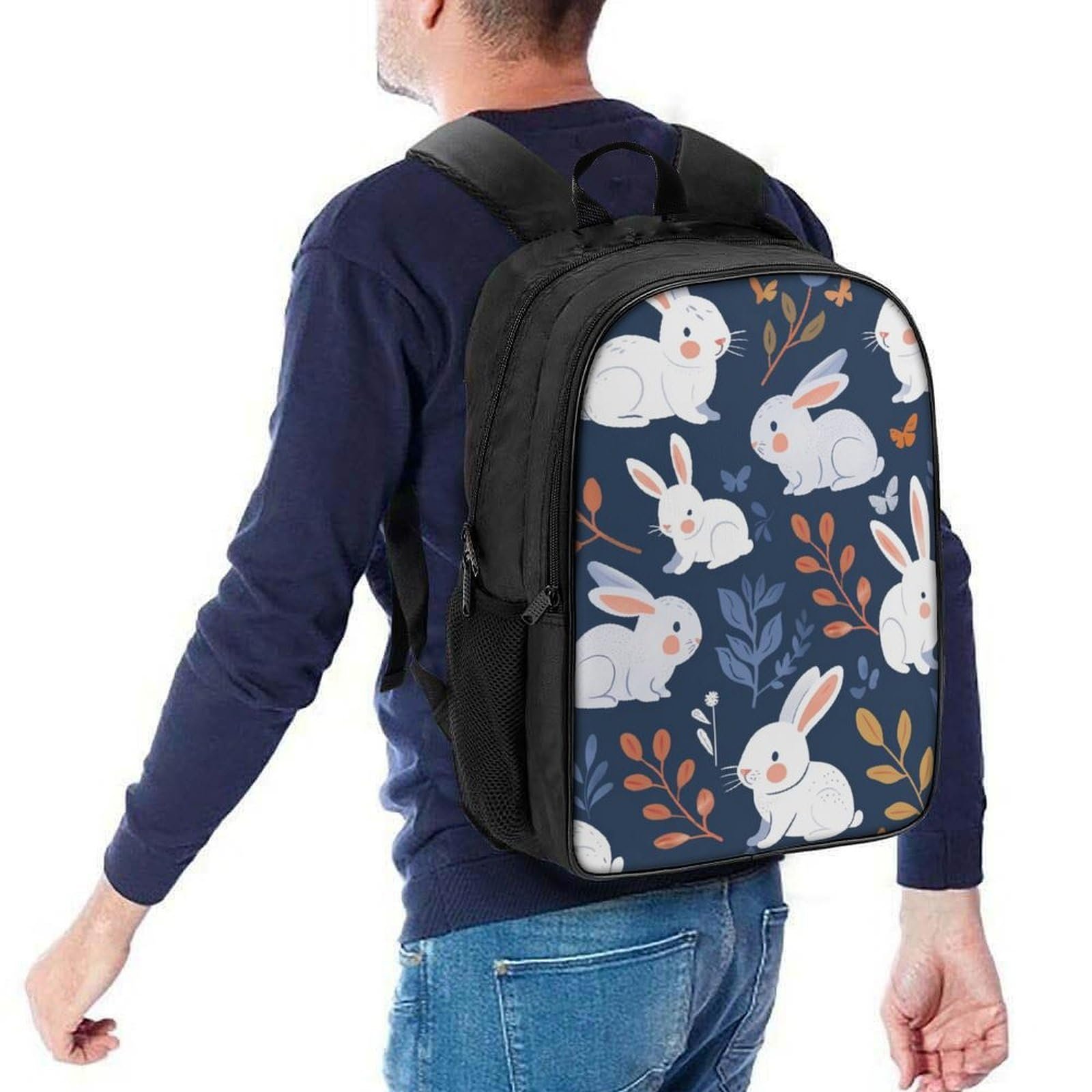 Рюкзак школьный RSIUUODNF Rabbit 40x28x16см, фото №5