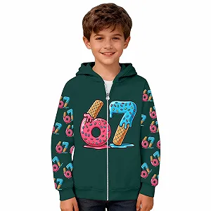 Худи Generisch для подростков, удобная толстовка для девочек, детская повседневная дышащая спортивная теплая толстовка с капюшоном для игр и школы synthetic.ua - Фото 1