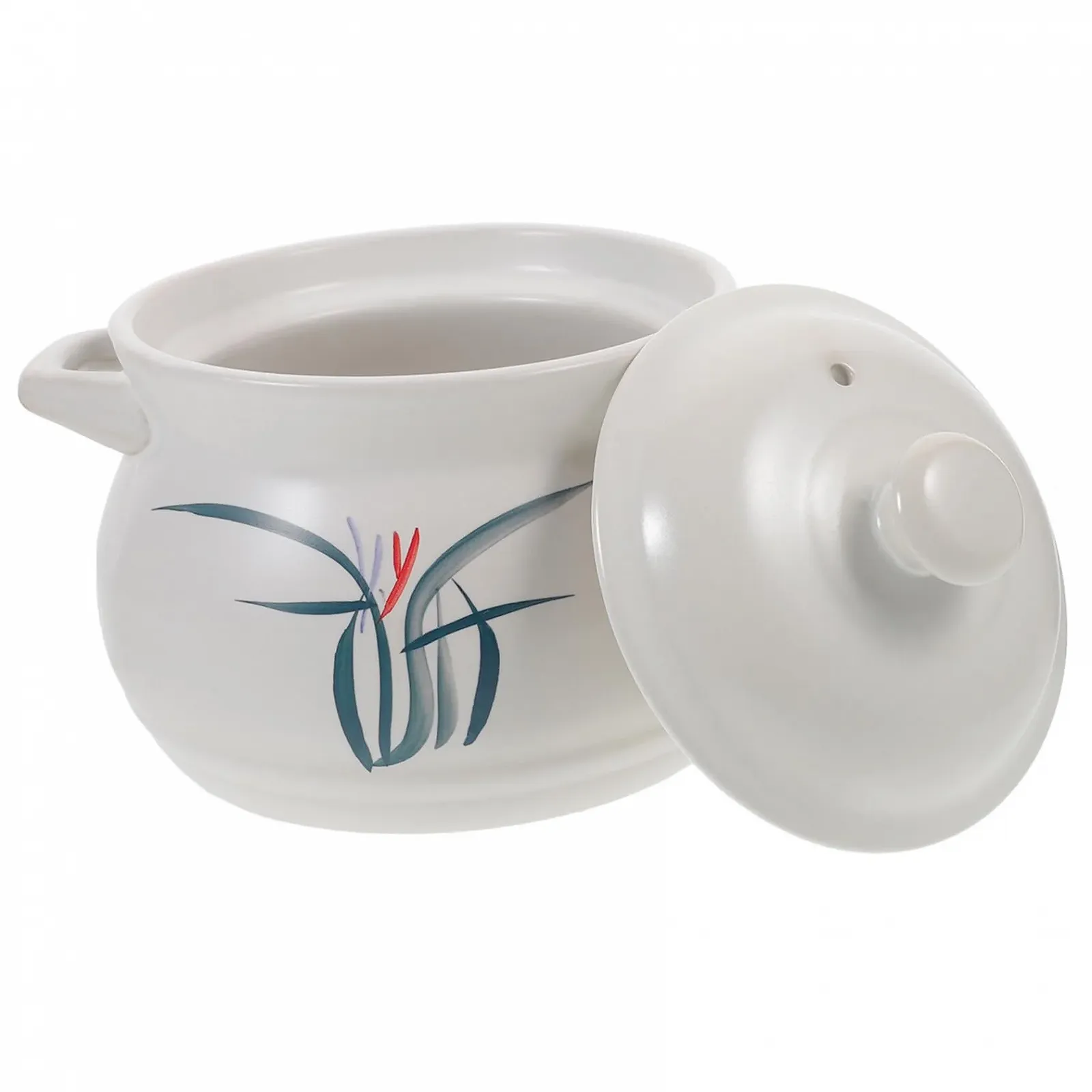 Каструля керамічна 2 л З кришкою Термостійка Антипригарна, фото №1