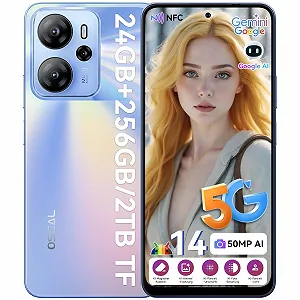 Смартфон OSCAL Tiger 13 5G 24GB + 256GB/2TB Android 14 90Hz 6.67" 50MP NFC - Фото 1