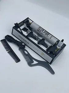 Профессиональная беспроводная машинка для стрижки волос ROZIA Pro HQ286 бороды synthetic.ua - Фото 1