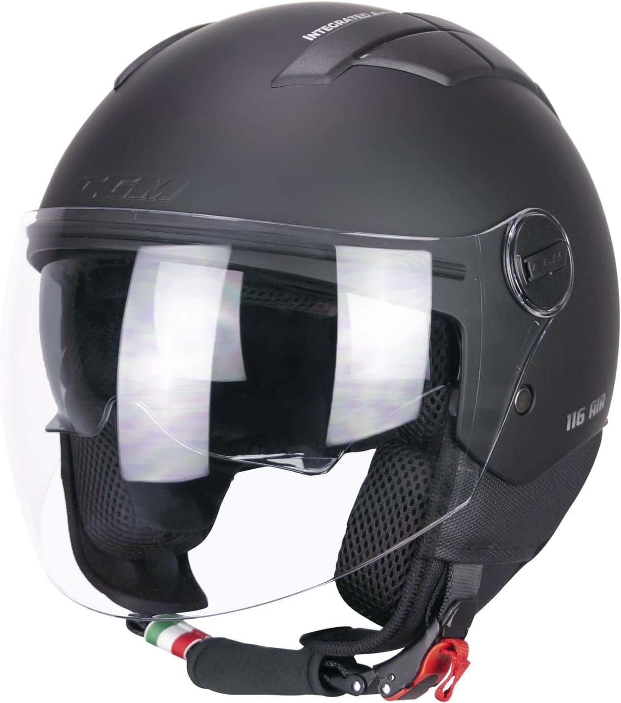 Мотошолом CGM 116A AIR MONO XXL (63-64) Black, фото №3