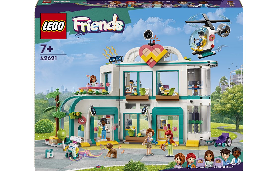 Конструктор Лего LEGO Friends Больница в Хартлейк-Сити (42621), фото №1