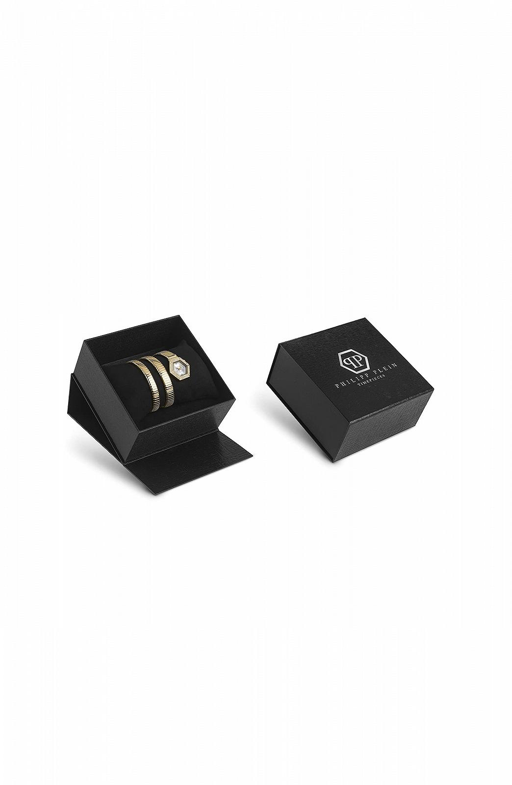 Женские часы Philipp Plein Snake Hexagon Кварцевые Аналоговые Сталь, фото №4