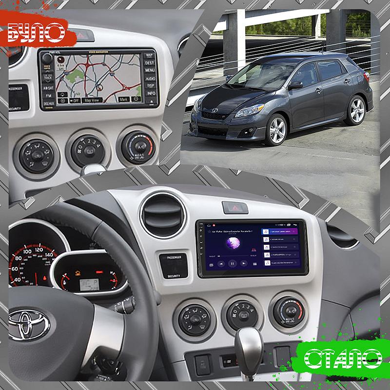Штатна магнітола Lesko для Toyota Matrix II E140 2008-2014 екран 9 4/64Gb CarPlay 4G Wi-Fi GPS Prime, фото №3