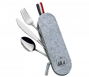 Набор столовых приборов Cilio 545852 нержавеющая сталь серый - Фото 1