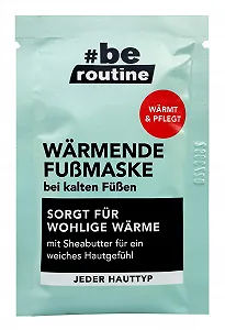 Зігріваюча маска для ніг #be routine Fresh 10 мл (12 шт. в упаковці) synthetic.ua - Фото 1