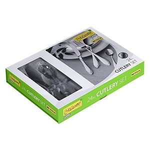 Купить Набор столовых приборов Maestro MR-1514-24, 24 предмета - Фото 1 Набор столовых приборов Maestro MR-1514-24, 24 предмета - Фото 1