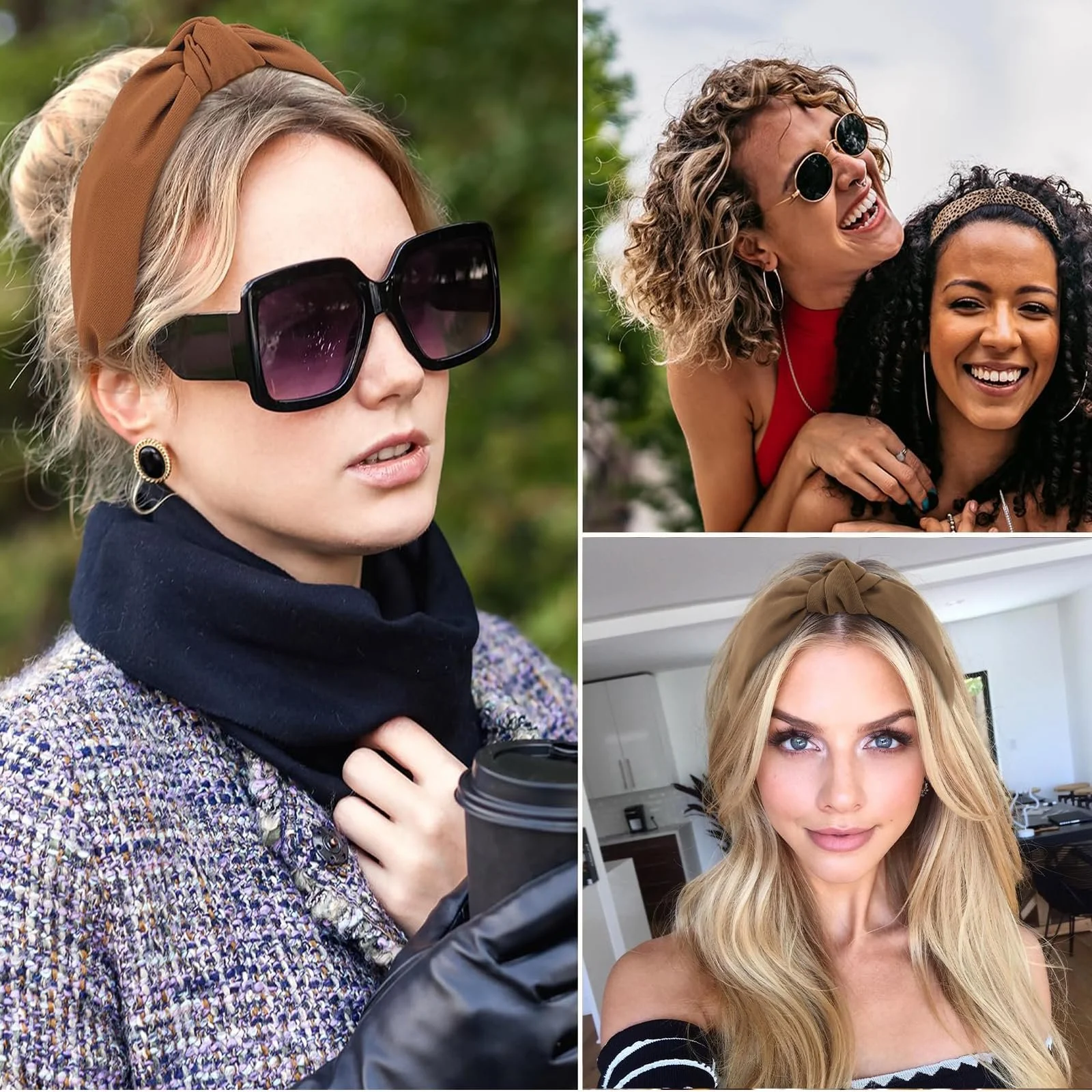 Набір обручів на голову для жінок, 4 шт., фото №6 Набір обручів на голову для жінок, 4 шт., фото №6