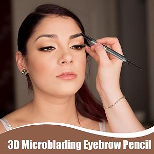 Карандаш для бровей Magic 4 Tips 2 в 1 2024 4 Tips Micros Head 3D Контурный жидкий натуральный synthetic.ua - Фото 1