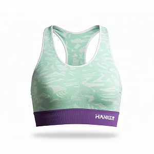 Купить Спортивный топ HANKER с высокой поддержкой перекрестные лямки на спине воздухопроницаемый бесшовный - Фото 1 Спортивный топ HANKER с высокой поддержкой перекрестные лямки на спине воздухопроницаемый бесшовный - Фото 1