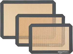 Силіконовий килимок для випікання Amazon Basics - Фото 1
