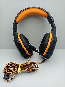 Наушники и Bluetooth-гарнитуры Real-El GDX-7700 Black-Yellow - Фото 1