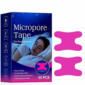 Смужки для рота еластичні Pickstar для сну проти хропіння, 50 шт - Фото 1