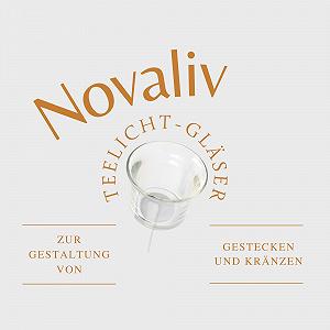 Подсвечник для чайных свечей Novaliv для подключения Чайная свеча Стекло Белый/Прозрачный Свеча 6 см synthetic.ua - Фото 1