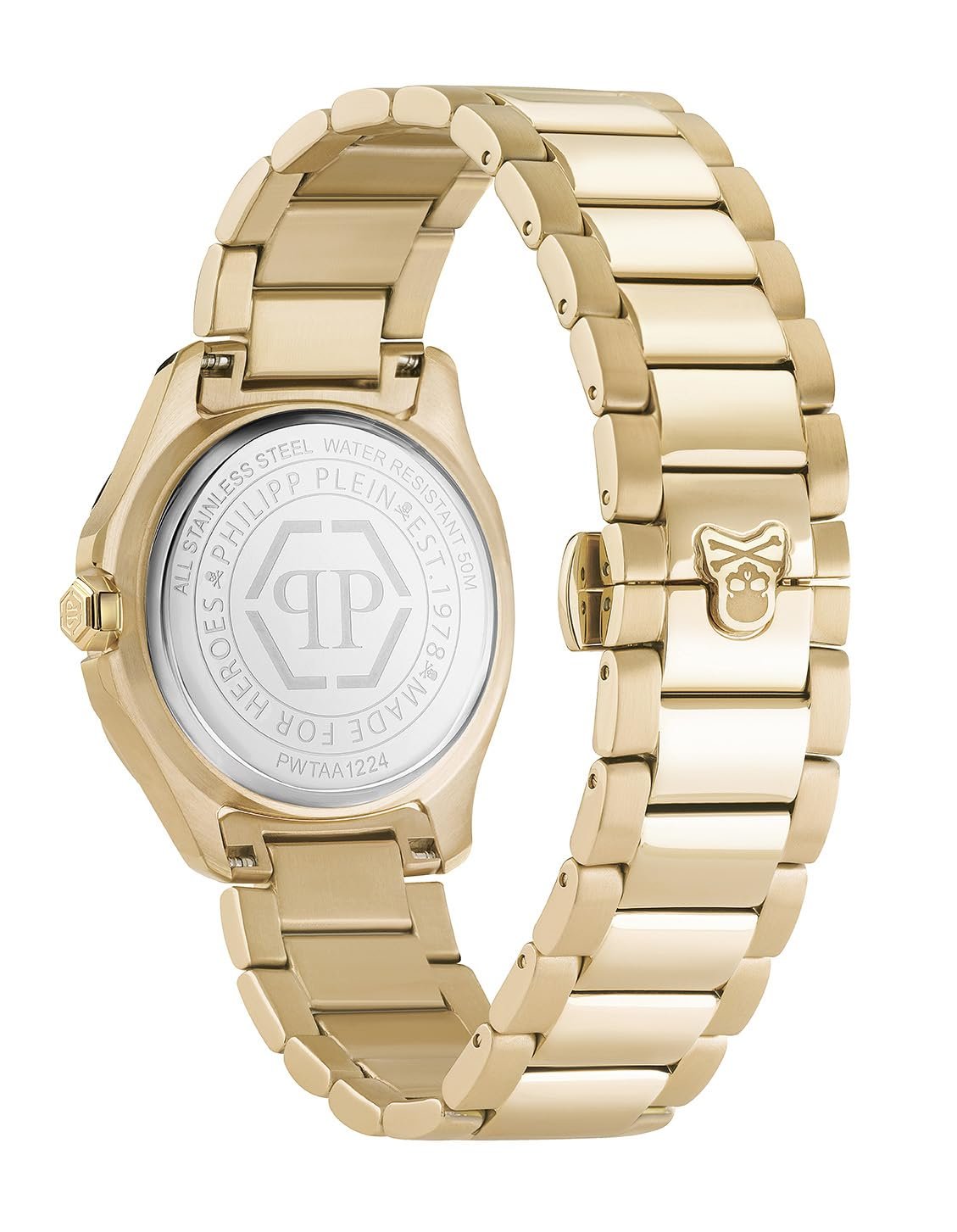 Часы Philipp Plein Золотистый Браслет PWTAA1224, фото №2 Часы Philipp Plein Золотистый Браслет PWTAA1224, фото №2