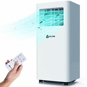Мобільний кондиціонер KLIM K9000 3-в-1 9000 BTU з функцією осушення та дистанційним керуванням - Фото 1