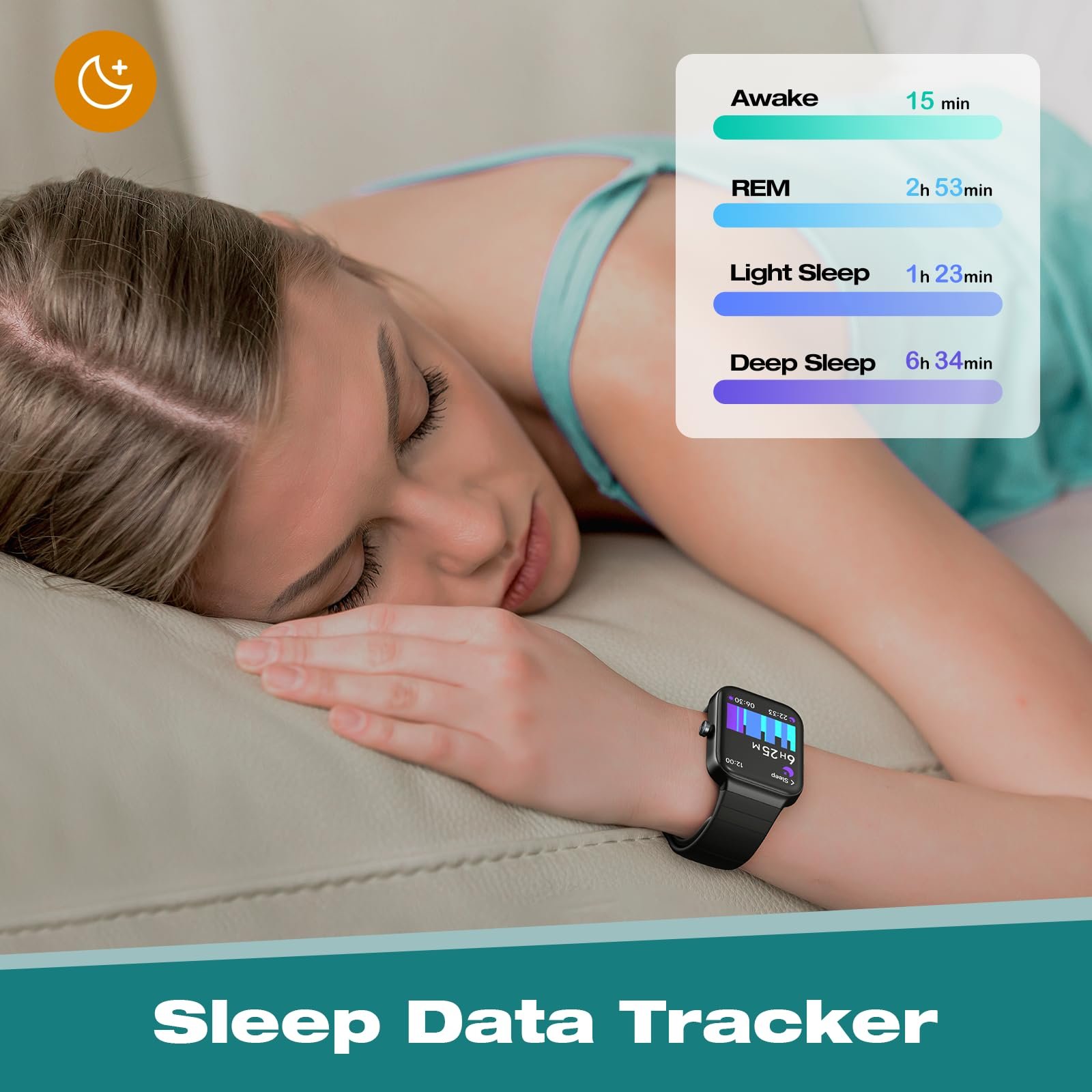 Смарт-годинник Quican Чорний, фото №5 Смарт-годинник Quican Чорний, фото №5