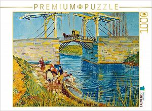 Купить Пазл CALVENDO Vincent Van Gogh Drawbridge in Arles (Le Pont de Langlois) 1000 элементов - Фото 1 Пазл CALVENDO Vincent Van Gogh Drawbridge in Arles (Le Pont de Langlois) 1000 элементов - Фото 1